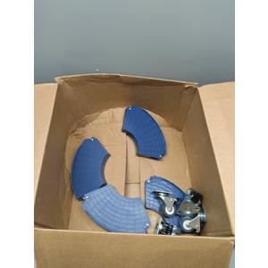 2 Pack Rolling Plant Stand with Wheels,15-21Adjustable Heavy Duty Plant Caddy with Wheels for Indoor Outdoor Planter Dolly Lockable (Blue)