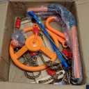 Doorway Swing for Kids & Door Pull Up Bar for Adults - Indoor Kid Swing with 4pcs Accessories - Multi-Function Doorway Gym for Family Fitness & Play (Orange)