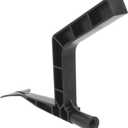 Gutter Cleaning Tool with Threaded Design to Attach to Standard Poles, Gutter Cleaning Spoon and Scoop with Hook to Clean Leaves and Debris Under Gutter Hangers, Multi-Use Tool- Made in USA