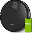 Greenworks Robotic Vacuum GRV-1010 Self-Charging, Wi-Fi Connectivity, 2200Pa Extreme Suction Power, Perfect for Pet Hair, Hard Floors, Carpets, Works with Alexa (GRV-1010 Robotic Vacuum)