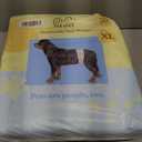 Comfortable Male Dog Diapers - 50-Pack Super Absorbent Disposable Male Dog Wraps- FlashDry Gel Technology, Wetness Indicator Doggie Diapers- Leakproof Belly Wraps for Incontinence, Excitable Urination, XL