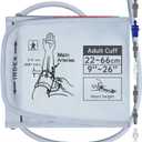 Alcarefam XXXL Blood Pressure Cuff, 9-26 (22-66CM) Extra Large Cuff Compatible with Omron BP Monitor, Replacement XXX-Large Cuff for Adult Big ARM, with 7 Connectors