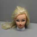 Hair Braiding Styling Head Mannequin Doll for Cosmetology Practice with Bracket Hairdressers Students and Styling Display