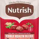 Nutrish Dry Dog Food, Real Beef, Pea & Brown Rice Recipe Whole Health Blend for Adult Dogs, 6 lb. Bag (Rachael Ray) (6 Pound (Pack of 1)) , Best By: 05/07/27 