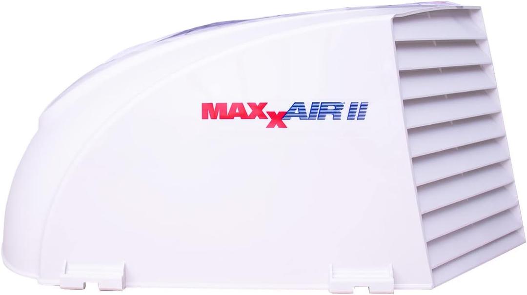 MAXXAIR Maxx II 00-933081 Standard Vent Cover, One Piece Design, Super Tough Wind Resistant Cover for Roof Vents, White