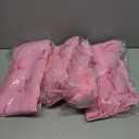 Tudomro Embroidery Pink Bow Tulle Table Runner 9.2 ft Coquette Pink Cheesecloth Table Runner 110 Inch Gauze Boho Dining Decor for Wedding Birthday Baby Shower Christmas Valentine's Home Decor