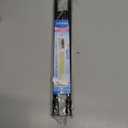 AIZESI Spring Tension Curtain Rods Short Tension Rod (Black, 28" to 41"-4Pcs)