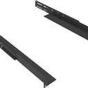 1U Universal 4-Post Rack Mount Server Shelf Rails for Dell Compaq HP IBM APC - 16-33 Inches Adjustable Depth-110 lbs Capacity (16-33" Rails)
