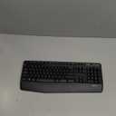 Logitech MK345 Wireless Keyboard and Mouse Combo with Palm Rest, 2.4 GHz USB Receiver, Compatible with PC, Laptop, Black (1 Pack)