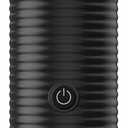 Automatic milk frother, Milk frothing machine, Electric for Hot & Cold Froth, Froth Or Heat Milk, Multifunctional milk frother, Automatic off & Easy Cleaning, Silent Operation (Black)
