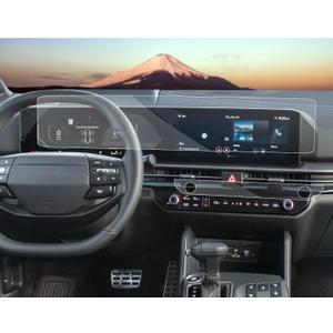 SXCY 4PCS for 2026 Kia Sportage Screen Protector [GPS+AC] 2026 Sportage Accessories 2026 Sportage [All-one Flat] Screen Protector[Nano]