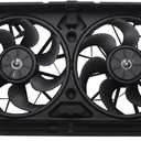 OYEAUTO Engine Cooling Fan Assembly 620-654 Compatible with 2007-2014 Cadillac Chevrolet GM Hummer Avalanche Escalade Sierra&Silverado &Suburban 1500 Tahoe Yukon