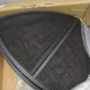 Fire Pit Spark Screen, Fire Pit Screen 30 Inch Round with Handle & Poker