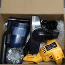 Cordless Vacuum for Dewalt 20V Battery, Portable Handheld Vacuum Cleaner with 2 HEPA Filter, 4 Multi Nozzle, Power Shop Vacuum for Home, Car, Floor, Carpet (Battery Not Included)