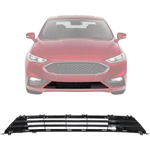 COOL STAR Front Lower Bumper Insert Grille Guard Compatible with Ford Fusion 2017-2018 Black Replaces HS7Z17B968AA FO1036194 FO1036196