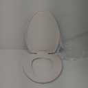 BEMIS 170 000 Toilet Seat, ELONGATED, Plastic, White
