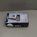 Conair Travel Hair Dryer with Dual Voltage, 1875W Compact Blow Dryer with Folding Handle, Gray