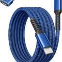 Basesailor USB C to Lightning Charger Cable 6.6ft with USB A Adapter,iOS Type C Power Delivery PD Fast Charging Cord for iPhone 11 12 13 14 Mini Pro Max,SE,iPad 8th 9th Generation (Blue)