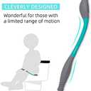 Toilet Aids for Wiping 15.7 Long Reach Comfort Butt Wiper Tools Self-Help Toilet Butt Wipe Tool, Elderly from Back Surgery