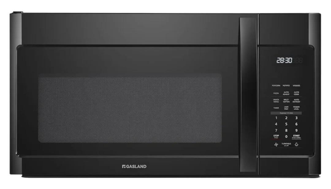 GASLAND Over the Stove Microwave 30 Inch, 1.9 Cu.ft. Over the Range Microwave with 11 Power Levels, One Touch Cooking, 400 CFM,1000W, LED, Turntable, Sensor Cook, Over Stove Microwave Oven, Black