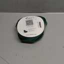 Ribbli Forest Green Velvet Wired Ribbon 2.5 Inch Velvet with Satin Christmas Ribbon for Gift Wrapping Christmas Tree Decoration Crafts Wreaths Supplies-Continuous 10 Yards