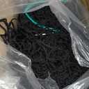 6x6ft Round Bale Hay Net for Horses, Large Thick & Durable Nylon Knotless Slow Feeder Hay Nets for Horses and Goats Healthier Feeding Solution