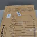 7 Tier Wooden Cabinet Tray Dividers,Kitchen Cabinet Tray Divider for Pans, Storing pans, Baking trays, Cutting Board (16.7" W x 16.1" H x 12.4" D)