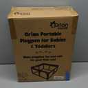 Orian Baby Playpen 50x50 Large Play Yard for Babies and Toddlers, Indoor Outdoor Playpen, Sturdy Baby Play Pen with Mesh Sides, Safe Baby Fence Play Area, Assembly Required/Not Portable, w Storage Bag