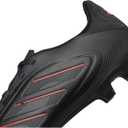 Adidas Unisex-Adult Copa Pure 3 Club Firm Ground/Multi Ground (9 Women/8 Men, Black/Carbon/Lucid Red)