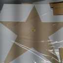 Star Stencil 24 x 24 Inches, Reusable Stencil for Painting on Wood, Walls, Fabric, Canvas, and DIY Crafts Durable Plastic for Art and Home Decor