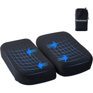 Adjustable Seat Cushion, Memory Foam Seat Cushion for Office Chair, Car Seat Cushion, Foldable Travel Cushion for Tailbone Pain, Sciatica Pain Relief, Lifting Cushion for Sitting, Resting, Traveling