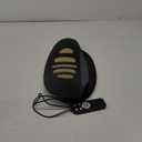 Electric Lumbar Traction Device for Lower Back Pain Relief, Multifunctional Lumbar Stretcher with Dynamic Traction, Red Light Therapy, 8-Level Electrotherapy, 3-Level Thermal Therapy, Vibration (Black)