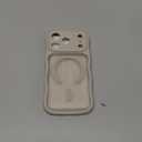 for iPhone 17 Pro Case for Women Girls,Compatible with MagSafe,Camera Control,Full Camera Protection, Cute Wave Magnetic Phone Case for iPhone 17 Pro,Stone