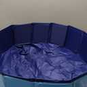 Dog Pool Foldable pet Pool Dog Swimming Pool pet Swimming Pool PVC Non-Slip for All Kinds of Pets (32x8in)