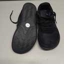 WHITIN Men's Wide Canvas Barefoot & Minimalist Shoes | Zero Drop Sole, 37, Black