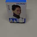 Velpeau Neck Brace for Neck Pain and Support - Soft Cervical Collar for Sleeping, Snoozing, Sleeping Upright, Anti-Snoring, Sleep Apnea for Women & Men (Blue, Enhanced Version, S: 10.5-11.5"/2.7")