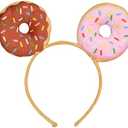 Dress Up America Donut Headband - The Perfect Donut Party Supplies Or Doughnut Costume Accessories (Medium)