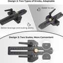 Thin Rip Jig Table Saw Jig Guide, Upgraded Making Repetitive Narrow Strip Cuts, Woodworking Tools Fast Thin Ripping Guide, Fits for 3/4" T Slot, 3/4" U Slot, 3/8" T Slot, for Band Saw Router Table