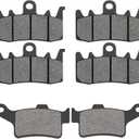 Road Passion Front and Rear Brake Pads Replacement for CAN-AM RT S LTD 3 cyl eng/6 speed/Special Series/calipers 2013-2021/ Spyder F3 S LTD SE6/SM6 Special Series Daytona 500 2015-2021(3 pairs)