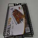 GrillPro 24785 Non-Stick Flat Spit Rotisserie Grill Basket