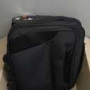 MATEIN Rolling Briefcase for Men, Large Rolling Laptop Bag with Big Wheels Fits 17.3 Inch Notebook for Travel Office Work, Water Resistant Roller Computer Case College Teacher Luggage Suitcase, Black