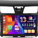 [6G+128G] Android 13 Car Stereo for Nissan Altima 2013-2018 with Wireless CarPlay Android Auto,10.1" Touchscreen Car Radio with Mirror Link Voice Control WiFi/GPS,Bluetooth,FM/RDS SWC+Backup Camera