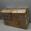 Under Desk Bike Pedal Exerciser, Quiet Magnetic Mini Exercise Bike with MERACH App for Arm, Leg Recovery, Physical Therapy, Smooth Foot Desk Cycle with 2 Resistance Bands & Non-Slip Mat (Black & Blue)