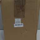 SIMPLEMADE Round Step Trash Can - 5 Liter / 1.3 Gallon - Stainless Steel Bathroom Wastebasket With Lid