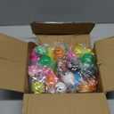 24 Pcs Easter Eggs with Colorful Stress Balls Squishy Balls Fidget Toys Squeeze Balls Bulk for Easter Basket Stuffers Party Favors Easter Egg Fillers (smil Ball)
