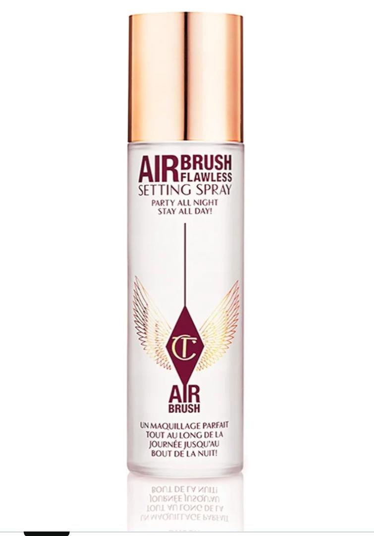 Charlotte Tilbury Airbrush Flawless Setting Spray - Gift Set Essential - Ultra-Fine Mist to Prime & Set Makeup - Perfect for Pairing with Other Skincare & Makeup Favorites