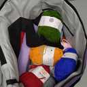 Katech Crochet Kit for Beginners, Beginner Crochet Kit for Adults-Crochet Kits Includes Crochet Hooks Knitting Bag Crochet Yarn for Crocheting Instruction Knitting Kit Crochet Supplies Gift (Purple)