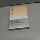 2 x Travel Makeup Mirror with Time & Temperature Display, 2000mAh Rechargeable Battery, 7.5" Portable Foldable Lighted Mirror with 148 Led Lights, 3 Color Lighting Modes, Touch Dimming