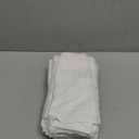 Hausattire Cloth Napkins 12 Pack 20x20 Inches Flax Cotton Washable and Reusable Table Dinner Napkins with Lace for Easter Basket Decor and Parties| Highly Absorbent Cloth Napkins|White