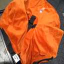 Inflatable Dog Cone Collar-Soft Protective Cone for Surgery, Donut Collar for Small Dogs and Cats (Orange, Small) (Small(Neck:5"-8"))